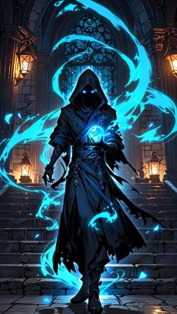 Concept art for a mobile puzzle adventure game showing character design